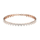 Cluster Heart Tennis Bracelet