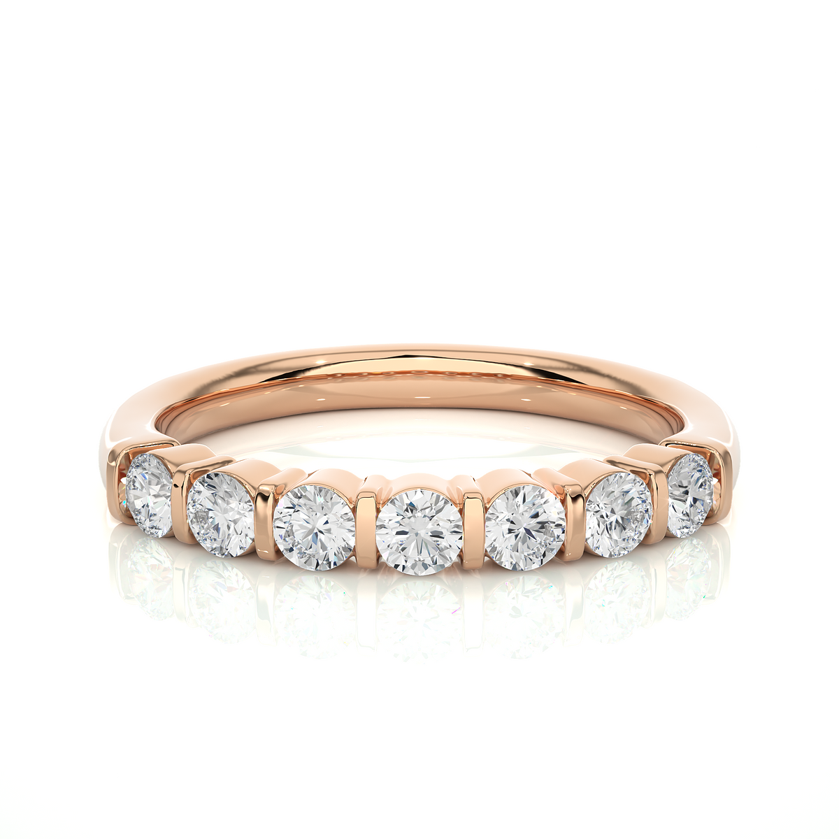 14 kt / Rose Gold / 7