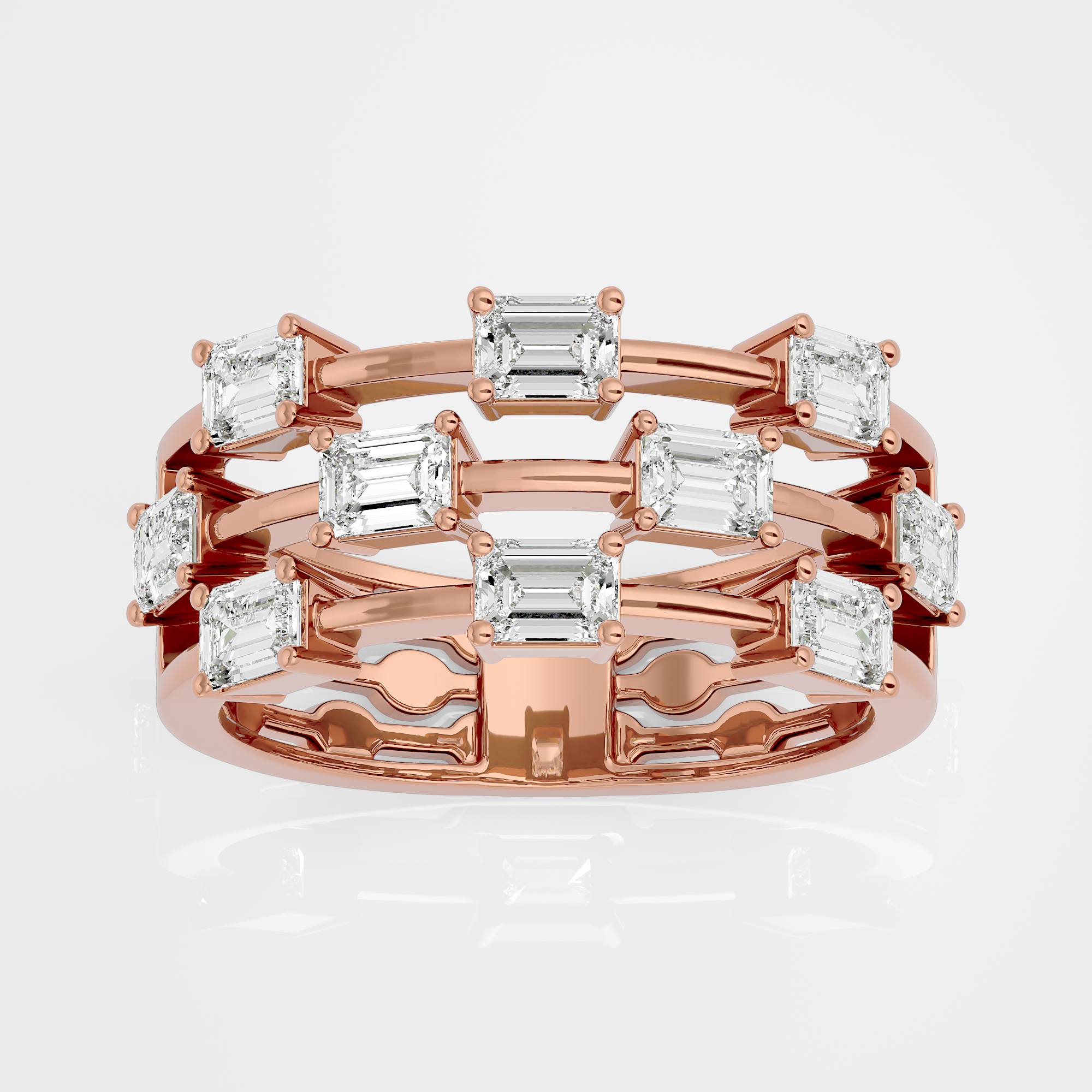 Radiant Diamond Ring