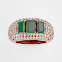 Emerald Majesty Ring