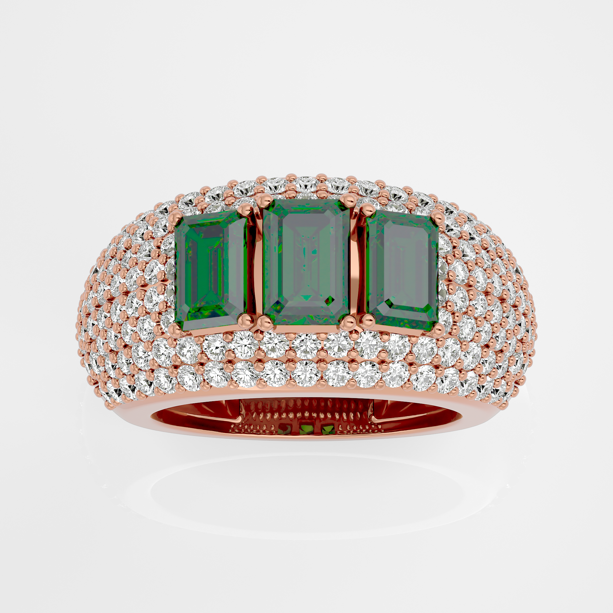 Emerald Majesty Ring