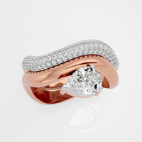 Whispers of Venus - 1.1 pear diamond
