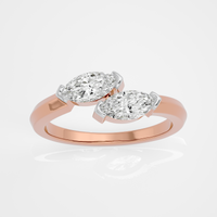 Marquise Duet Ring