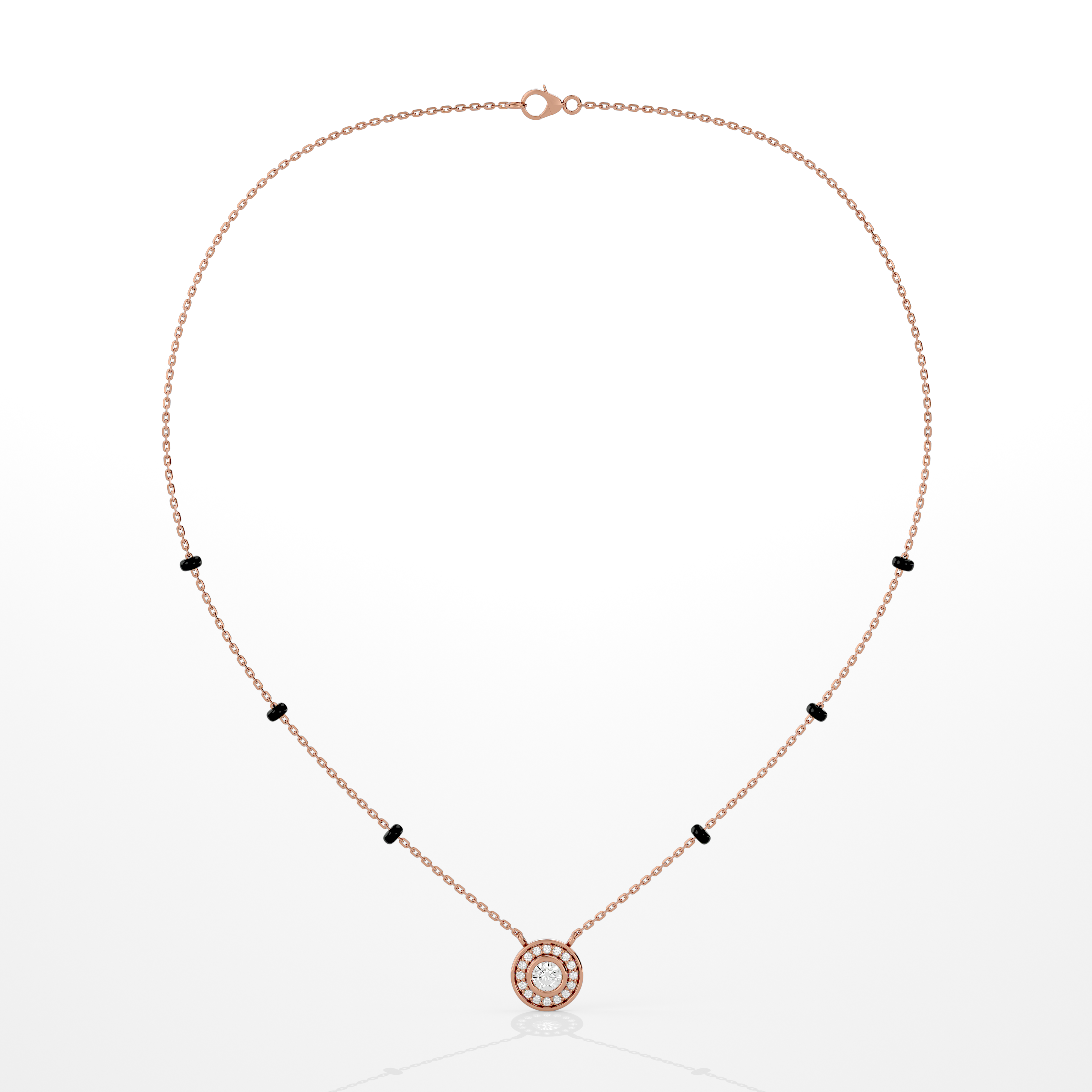 Celeste Halo Mangalsutra