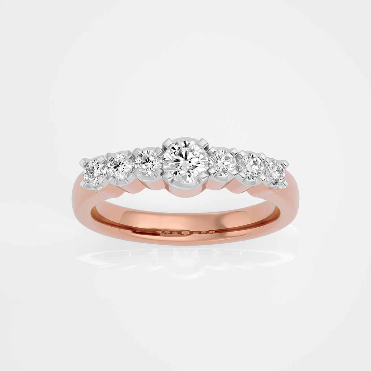 14 kt / Rose Gold / 7