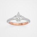 Serene Dewdrop Ring - 1.9 ct Pear