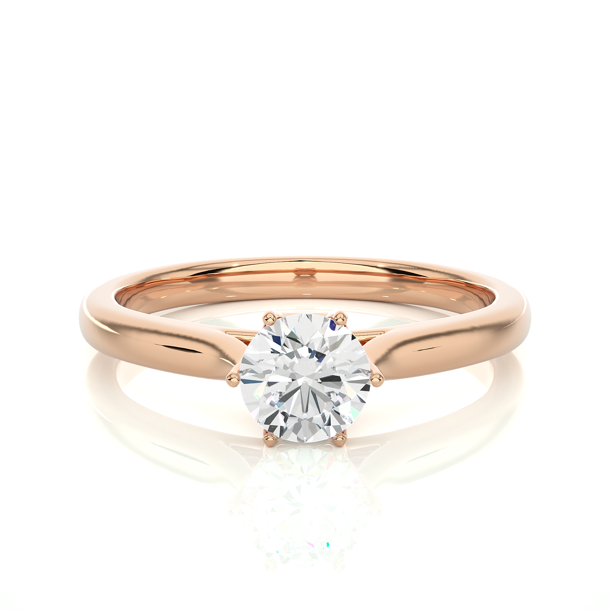 Aura Ring - 0.5 cts round