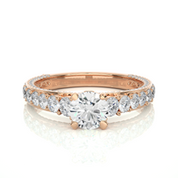 Echelon Spark Ring - 0.6 ct round