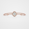 Mother of Pearl clover bracelet