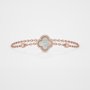 Mother of Pearl clover bracelet