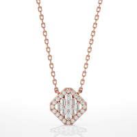 Baguette Necklace