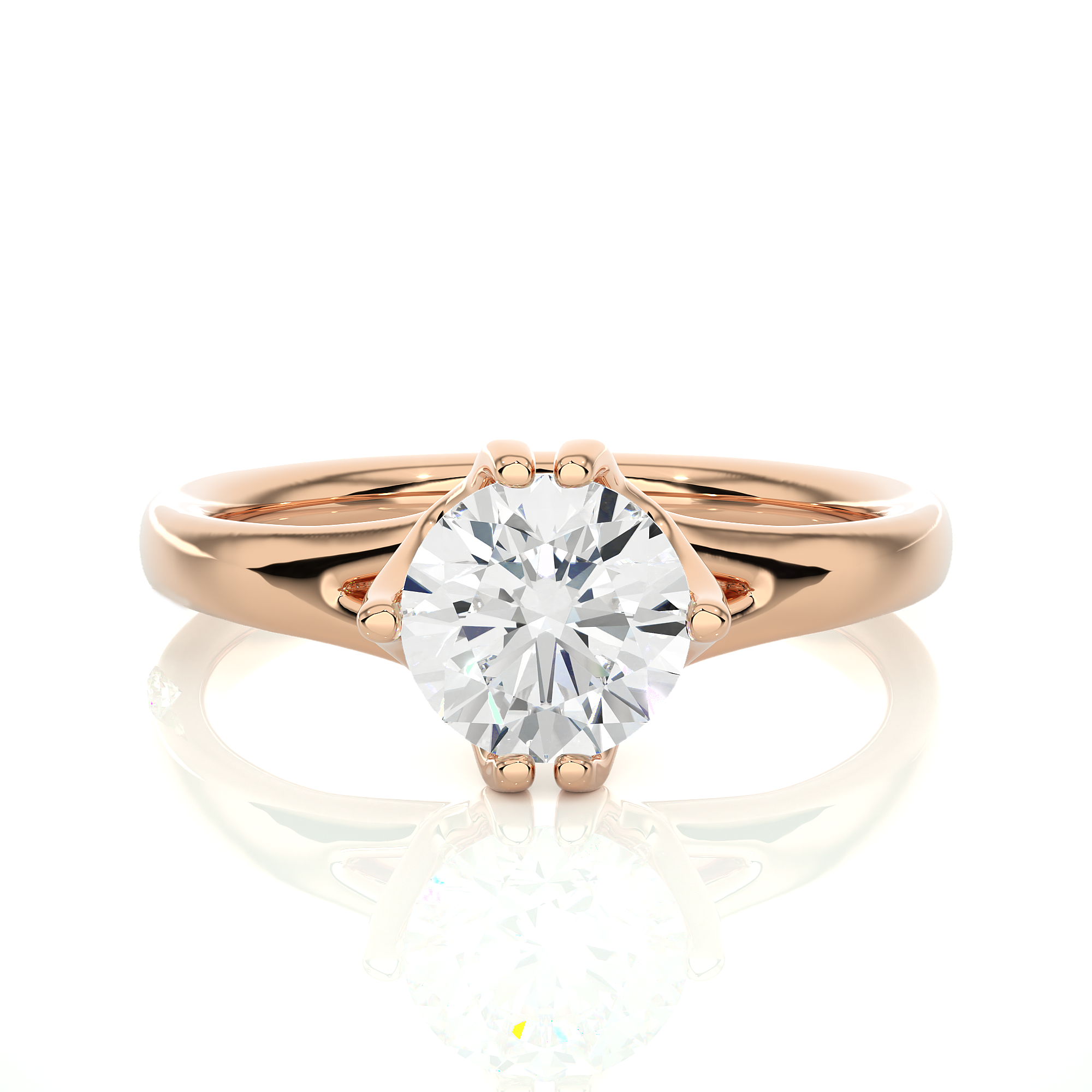 Solara Brilliance Ring - 1 ct round