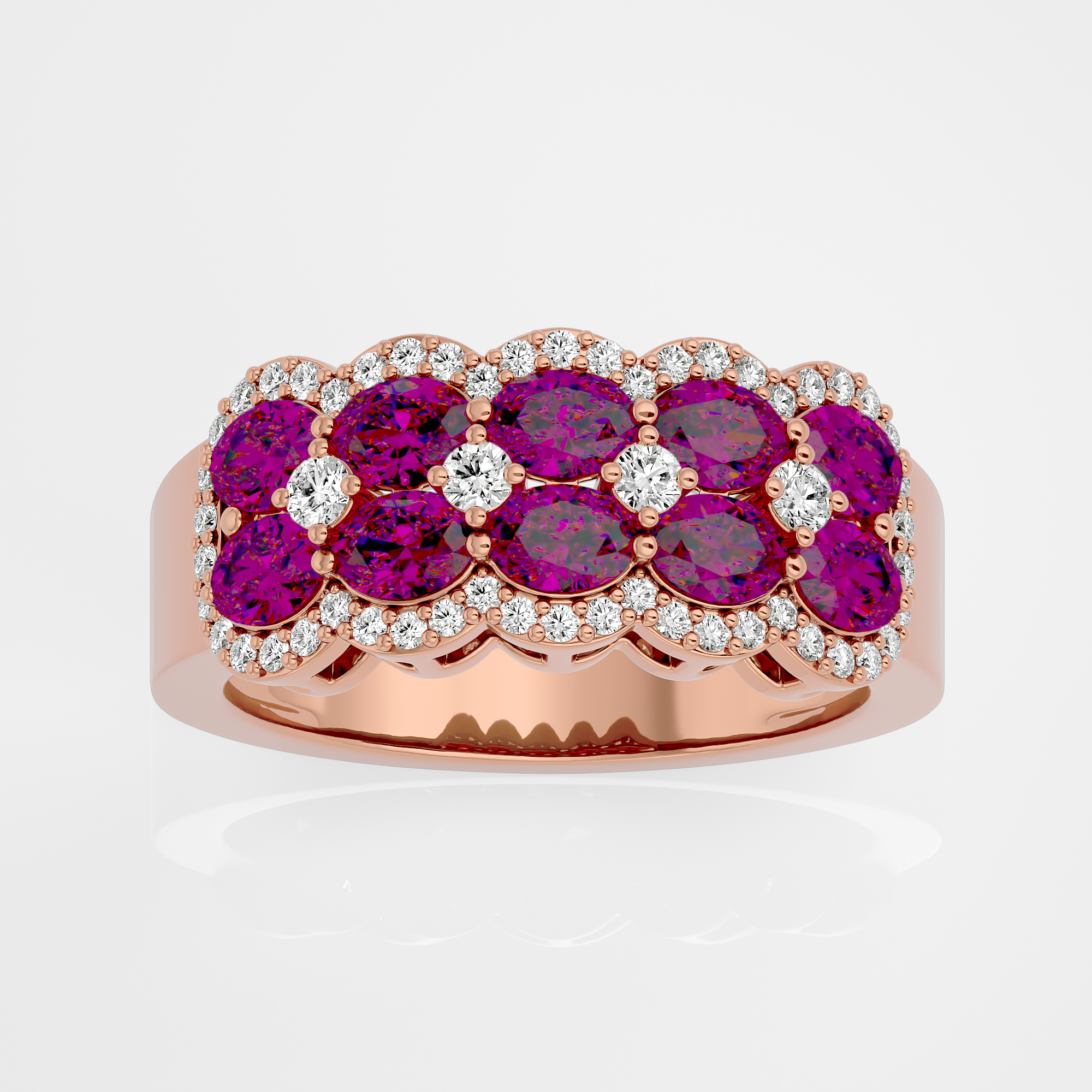 Royal Radiance Eternity Band