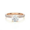 Lumina Pave - 0.8 ct round