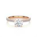 Lumina Pave - 0.8 ct round