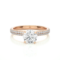 Lumina Pave - 0.8 ct round