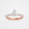 Celeste Pear Ring - 1 ct Pear