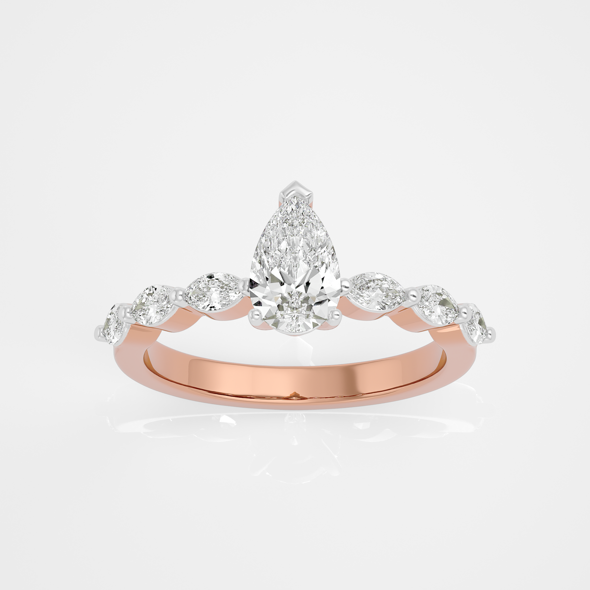 14 kt / Rose Gold / 7