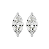 4 ct Marquise studs - Basket studs