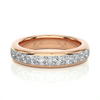 Princess Spark Half Eternity Band