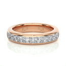 Princess Spark Half Eternity Band