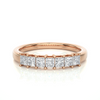 7 Princess-Cut Diamond Band