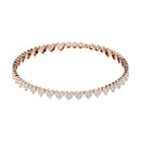 Cluster Heart Tennis Bracelet