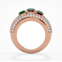 Emerald Majesty Ring