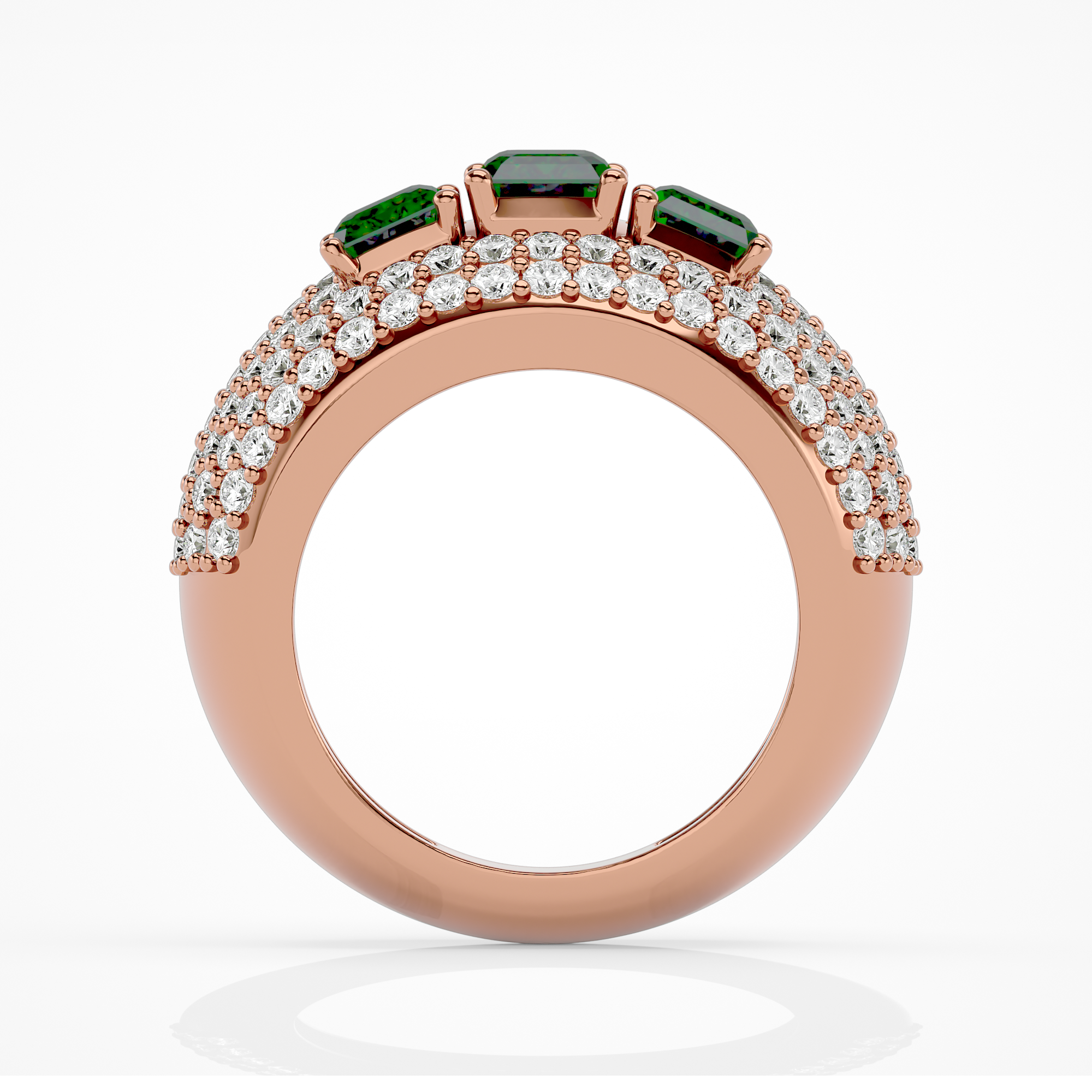 Emerald Majesty Ring