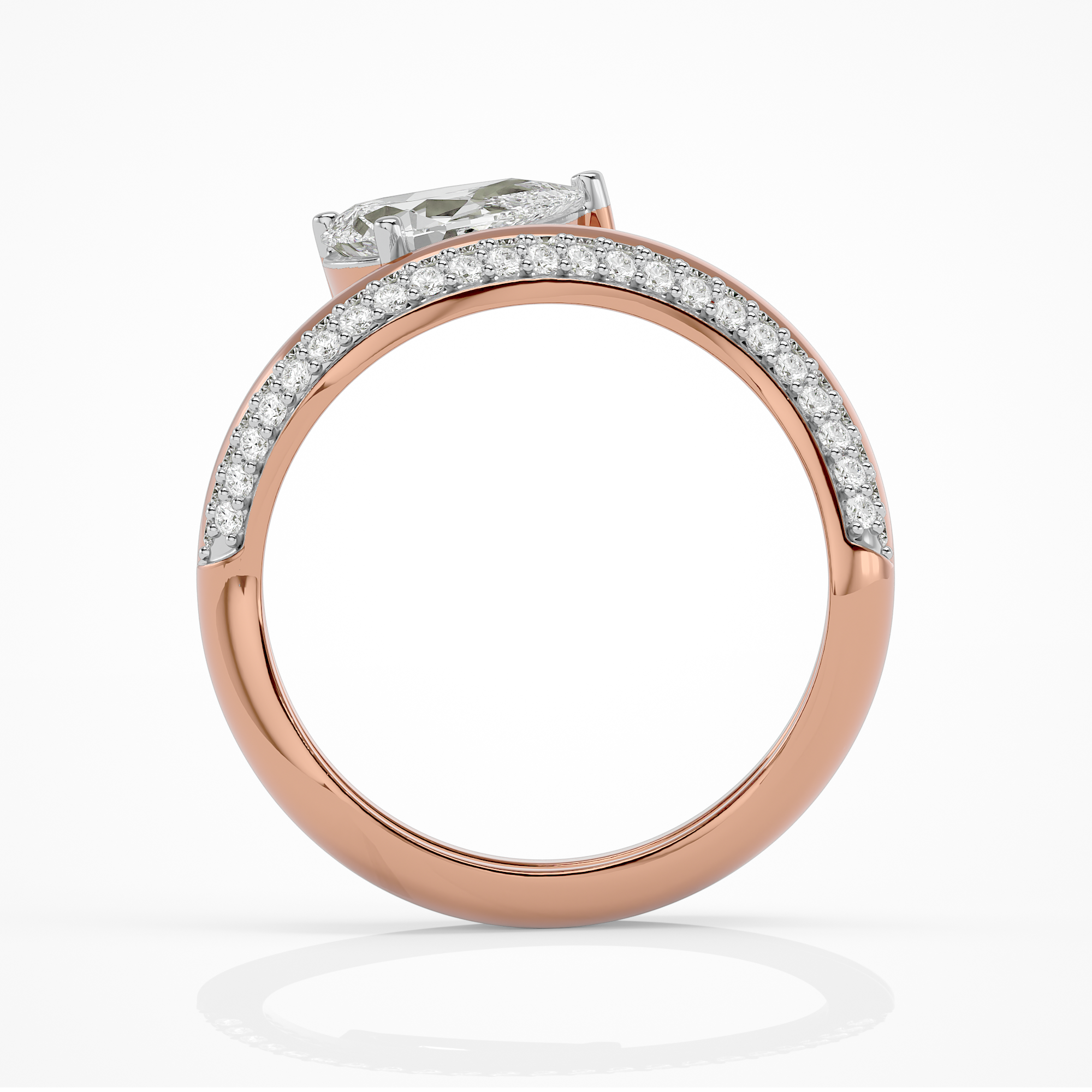 Whispers of Venus - 1.1 pear diamond