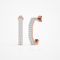 Zara Edge Hoops