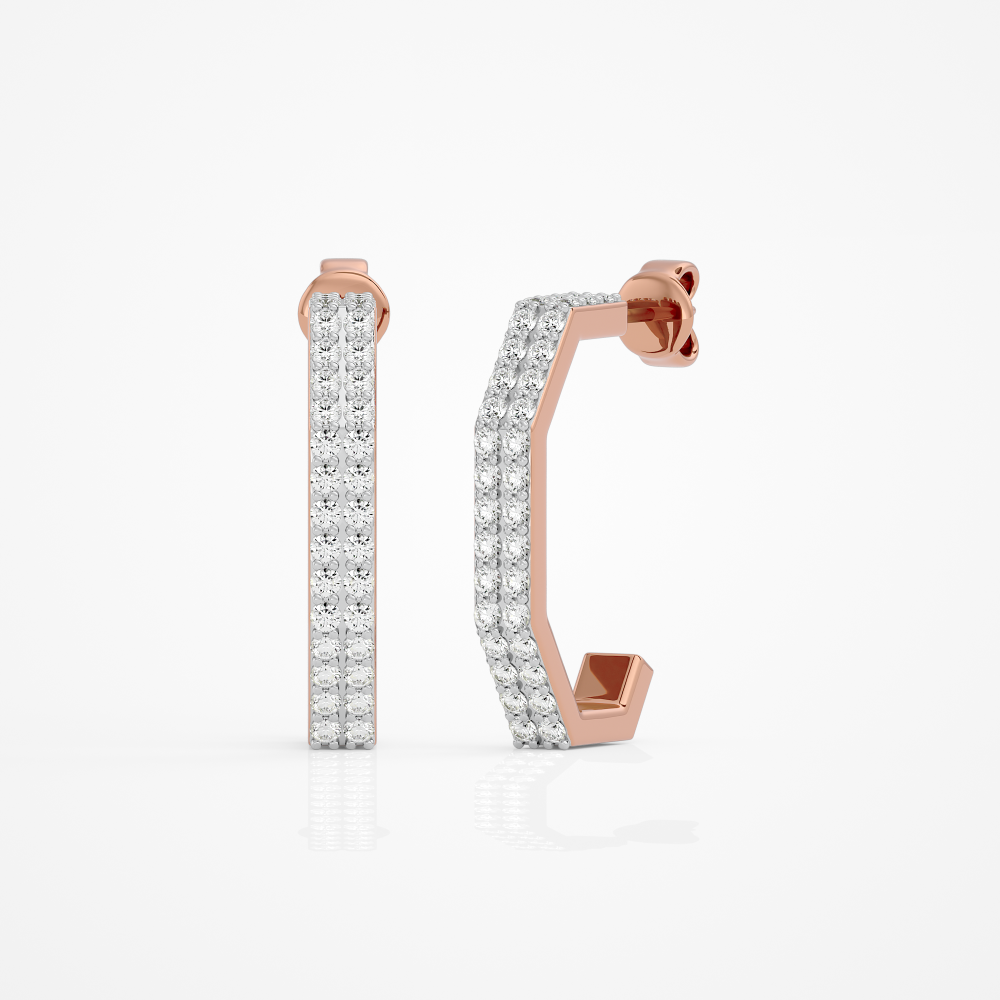 Zara Edge Hoops