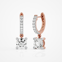 Halo Drop Earrings