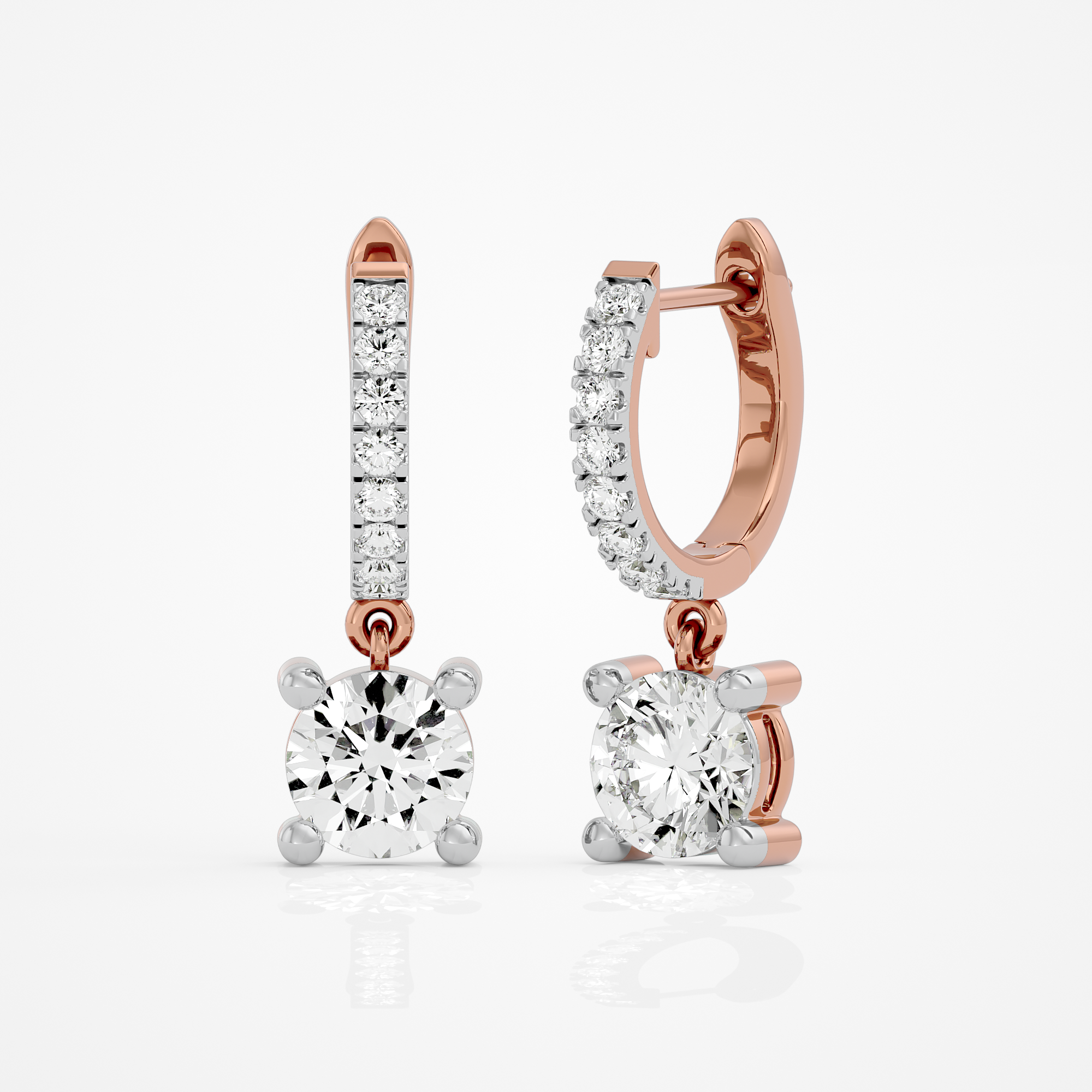 Halo Drop Earrings