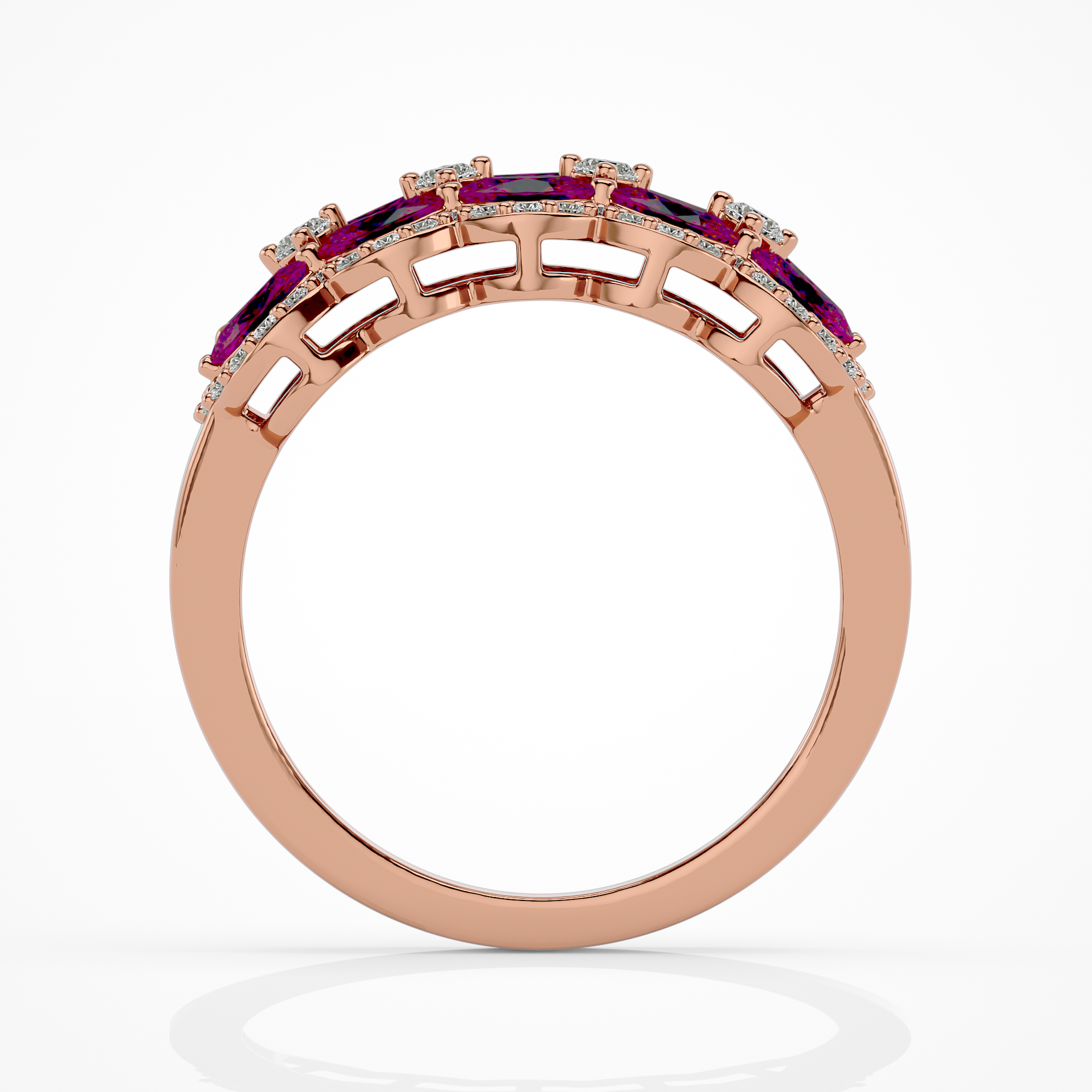 Royal Radiance Eternity Band