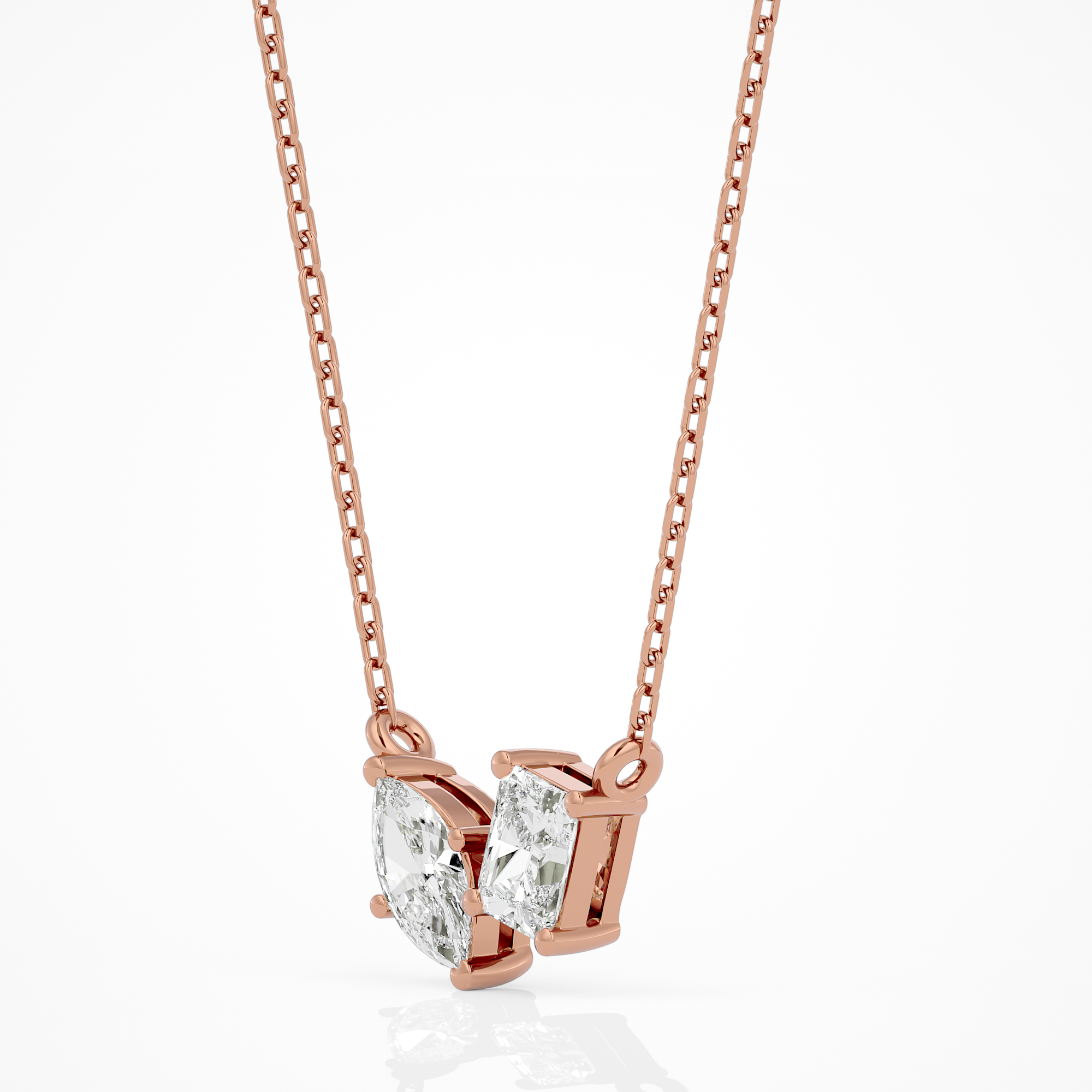 Deux Âmes Necklace