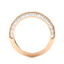 Two-Row Edge Diamond Band