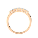 7 Princess-Cut Diamond Band