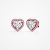 Amora Heart Studs