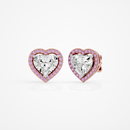 Amora Heart Studs
