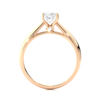 Lunara Ring - 0.8 ct princess