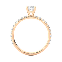 Apex Facet Ring - 0.6 cts princess