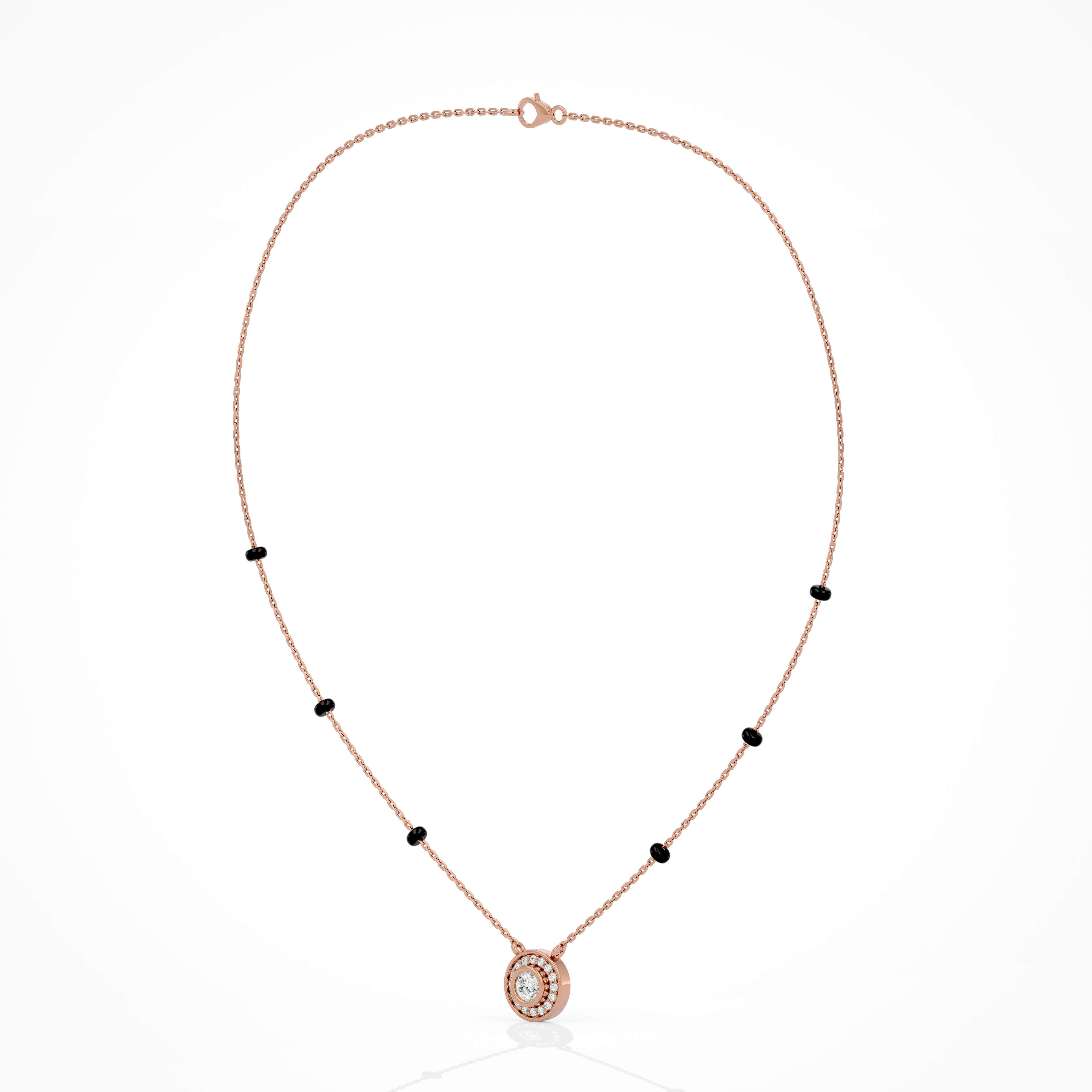 Celeste Halo Mangalsutra