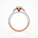 Serene Dewdrop Ring - 1.9 ct Pear