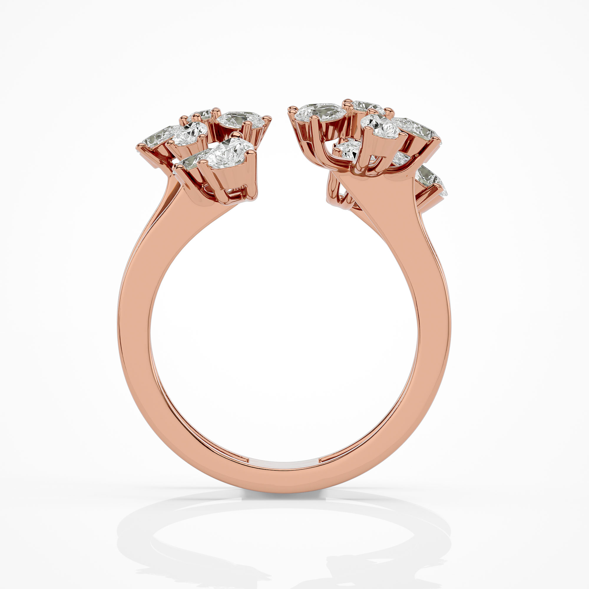Floral Cluster Ring