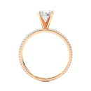 Lumina Pave - 0.8 ct round