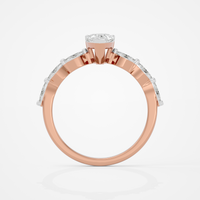 Celeste Pear Ring - 1 ct Pear