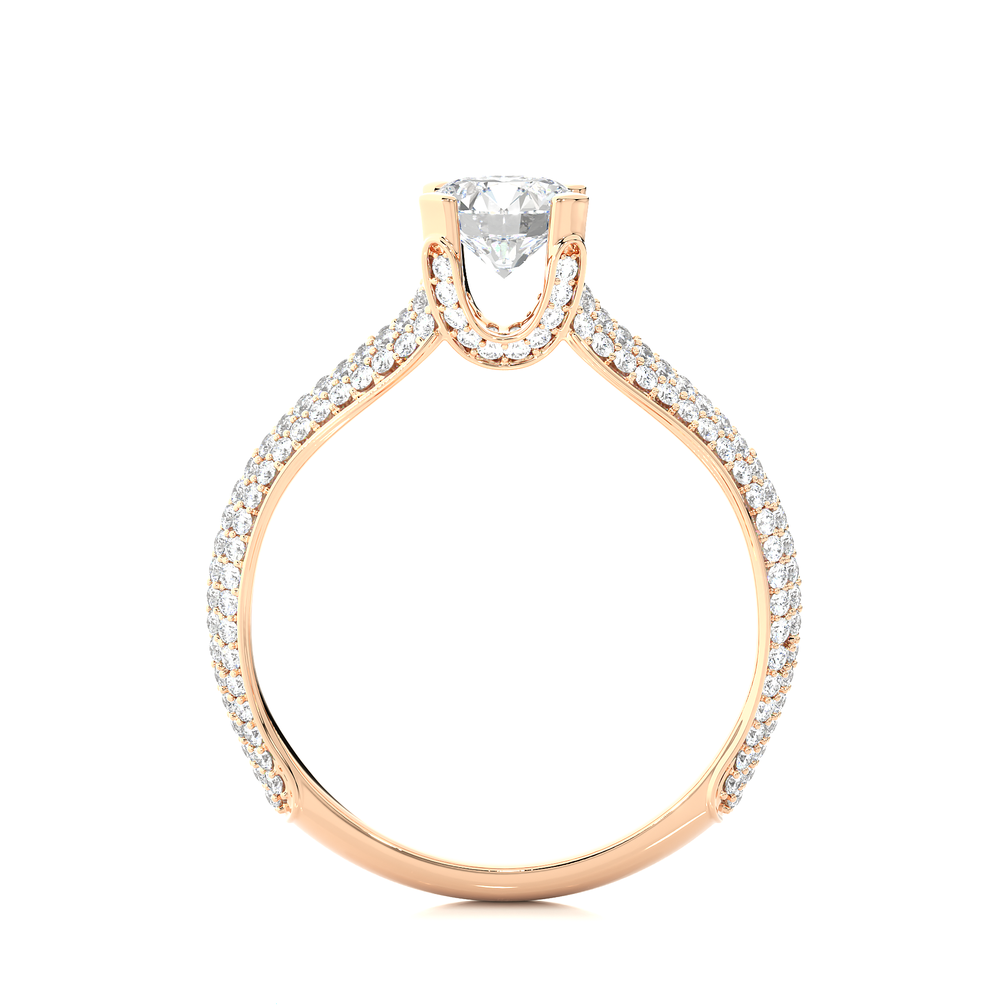 Celeste Ring - 0.6 ct round