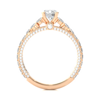 Echelon Spark Ring - 0.6 ct round