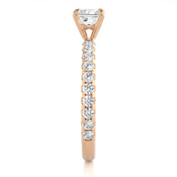 Apex Facet Ring - 0.6 cts princess